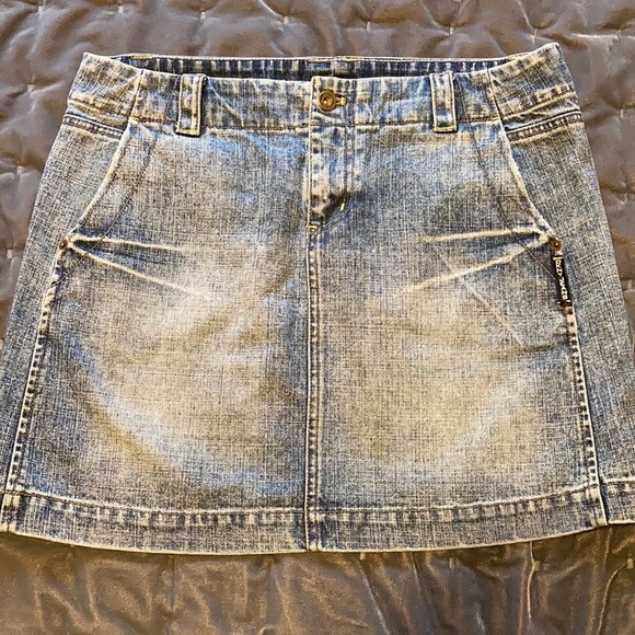 Dkny Dresses & Skirts - DKNY JEANS denim mini skirt 10